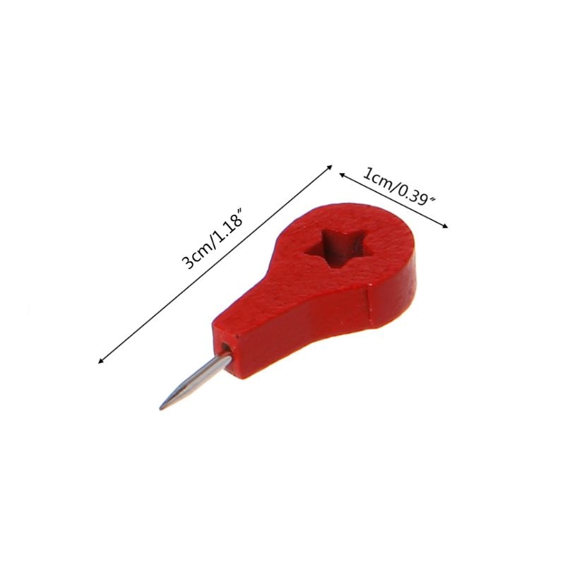 Pines Tachuelas Push Pin Para Mapas Viajes Caja 40 Unidades