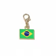 Charm bandera Brasil